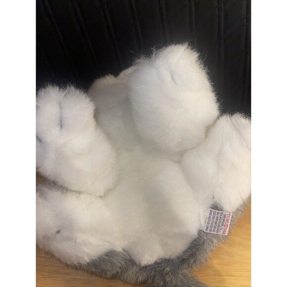 Ty Dakota Husky Dog Wolf 10" Stuffed Animal Plush 1994 Realistic Wolf Dog - Picture 7 of 16